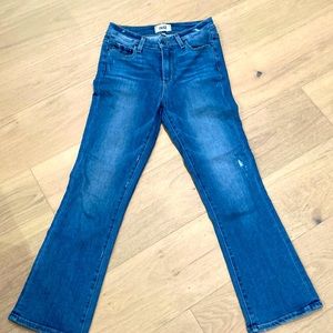 Paige Colette Crop Flare, size 26. EUC
